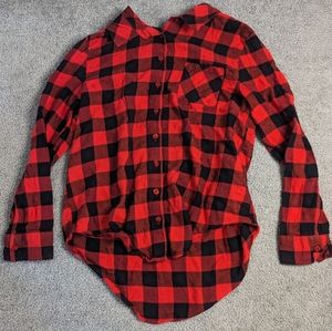 Flannel Pajama Shirt